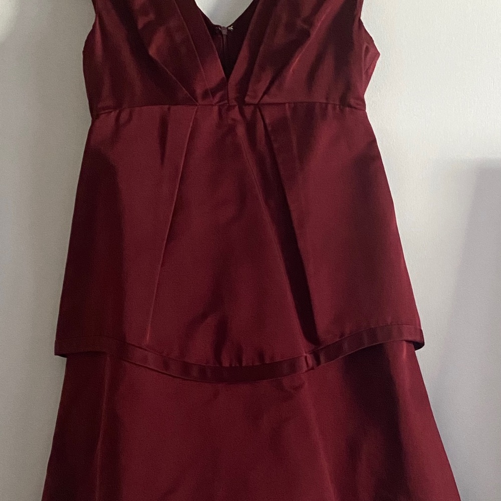 New Marc Jacobs silk burgundy formal dress size 4